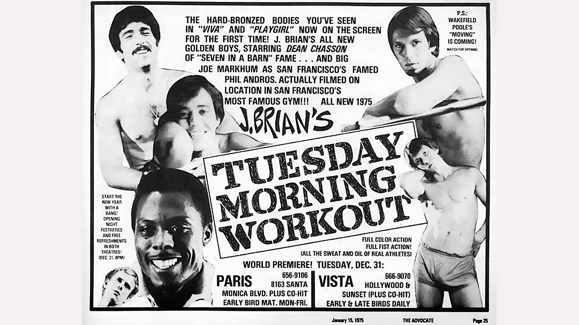 Tuesday Morning Workout, Scene One